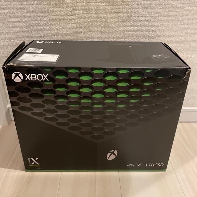 マイクロソフト xbox  series x 本体 数回使用のみ ほぼ新品