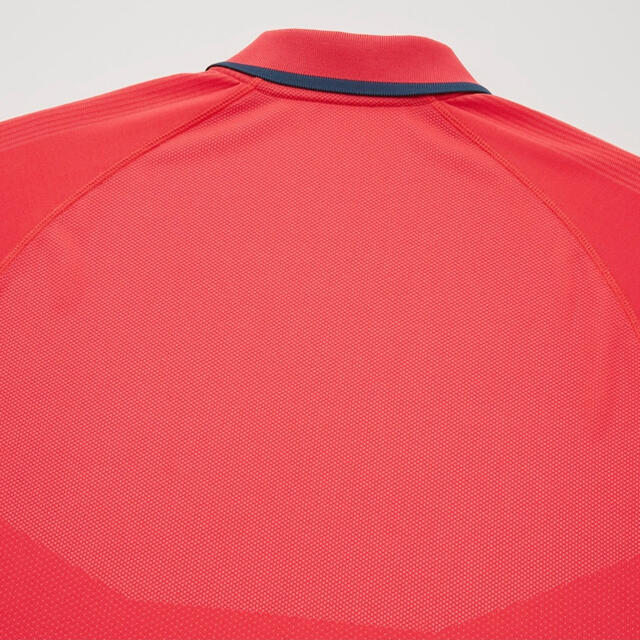 UNIQLO(ユニクロ)のユニクロ RFドライEXポロシャツ 21FRA Mサイズ ロジャーフェデラー スポーツ/アウトドアのテニス(ウェア)の商品写真