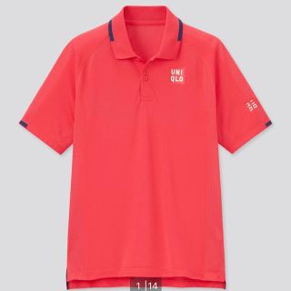 ユニクロ(UNIQLO)のユニクロ RFドライEXポロシャツ 21FRA Mサイズ ロジャーフェデラー(ウェア)