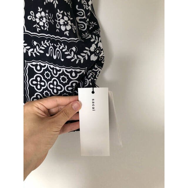 Sacai 21ss Archive Print Mix Shirt