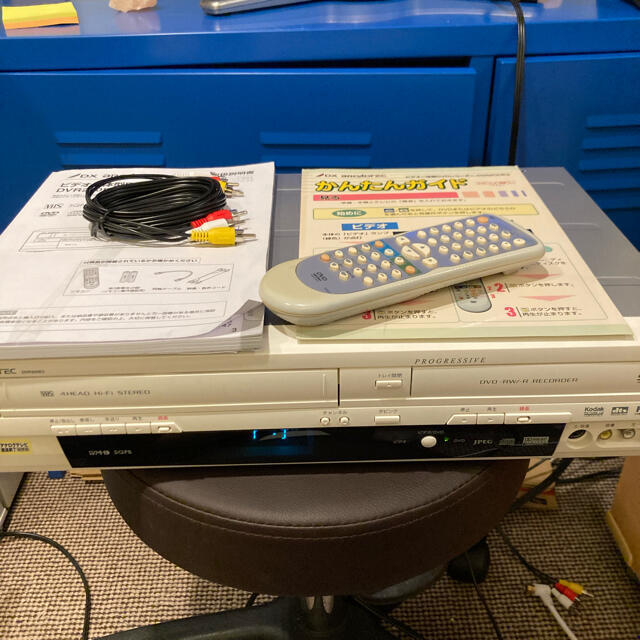 DX アンテナ DVR-200E3 ボタンひとつでVHSからDVDへのダビング可 DX アンテナ DVR-200E3 ボタンひとつでVHSからDVDへのダビング可