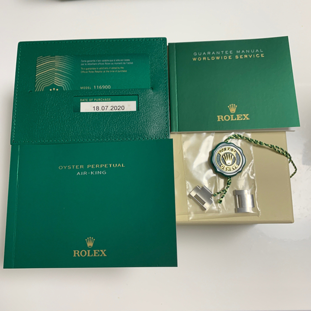 新ギャラ ROLEX ロレックス エアキング 116900