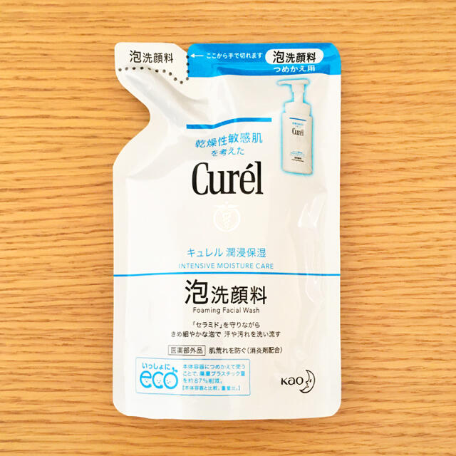 Curel(キュレル)のキュレル 花王　泡洗顔料 つめかえ用　130ml コスメ/美容のスキンケア/基礎化粧品(洗顔料)の商品写真