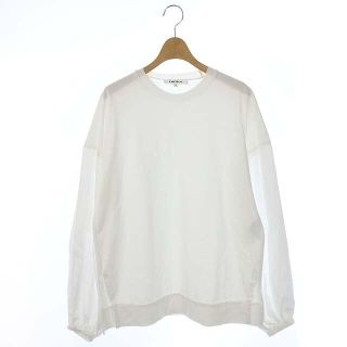 エンフォルド ENFOLD 21SS グロッシー天竺 プルオーバー カットソー
