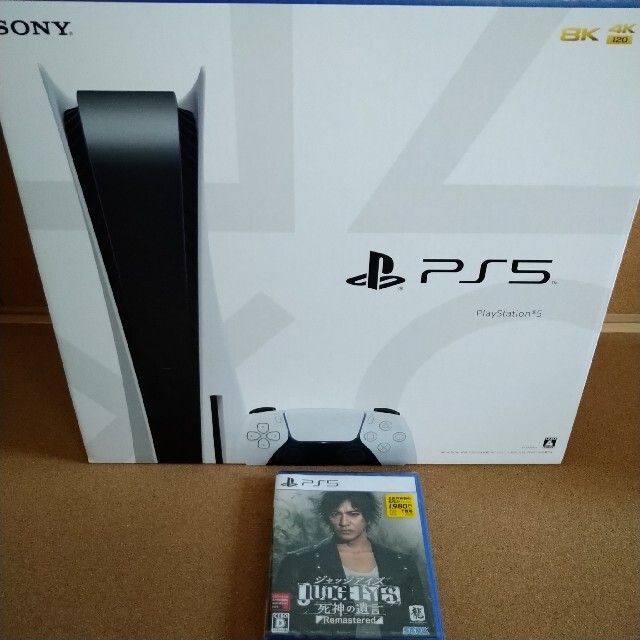 ps5 本体　+　ジャッジアイズ