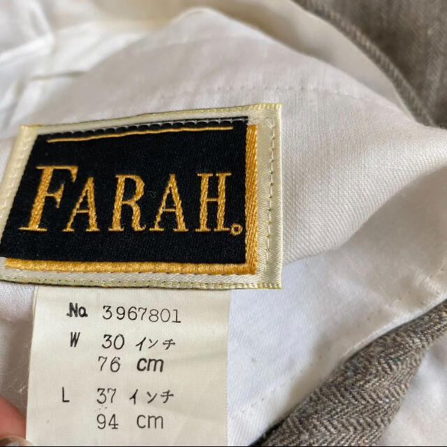 FARAH ショートパンツ　麻混 メンズのパンツ(ショートパンツ)の商品写真