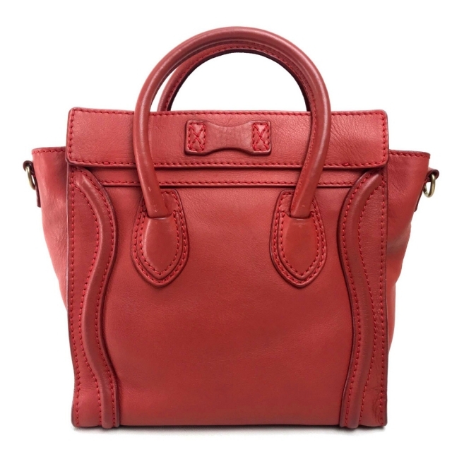 CELINE - セリーヌ CELINE ラゲージ 168243 ナノショッパー 斜め CELINE - セリーヌ CELINE ラゲージ 168243 ナノショッパー 斜め