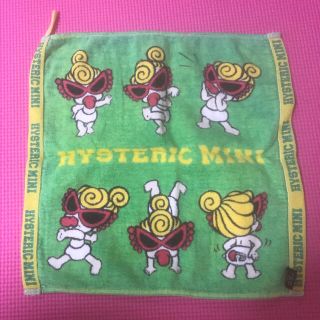 ヒステリックミニ(HYSTERIC MINI)のヒスミニ　ハンドタオル　中古(タオル/バス用品)