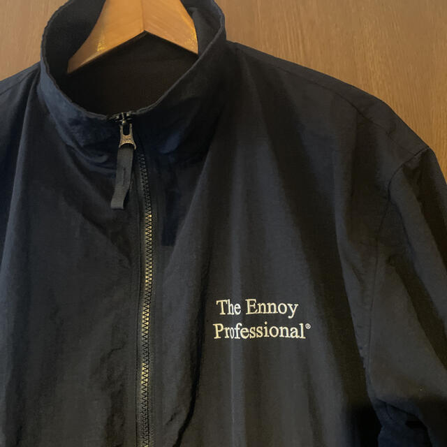 ENNOY NYLON JACKET L ブラック スタイリスト私物 エンノイ | www