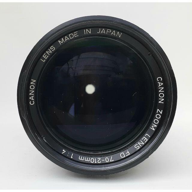 Canon(キヤノン)の実写済のキヤノンFD用望遠ズーム「FD70-210mm f/4」 スマホ/家電/カメラのカメラ(フィルムカメラ)の商品写真