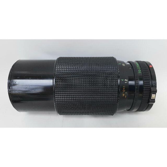 Canon(キヤノン)の実写済のキヤノンFD用望遠ズーム「FD70-210mm f/4」 スマホ/家電/カメラのカメラ(フィルムカメラ)の商品写真