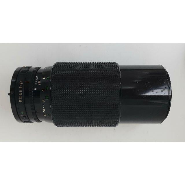 Canon(キヤノン)の実写済のキヤノンFD用望遠ズーム「FD70-210mm f/4」 スマホ/家電/カメラのカメラ(フィルムカメラ)の商品写真