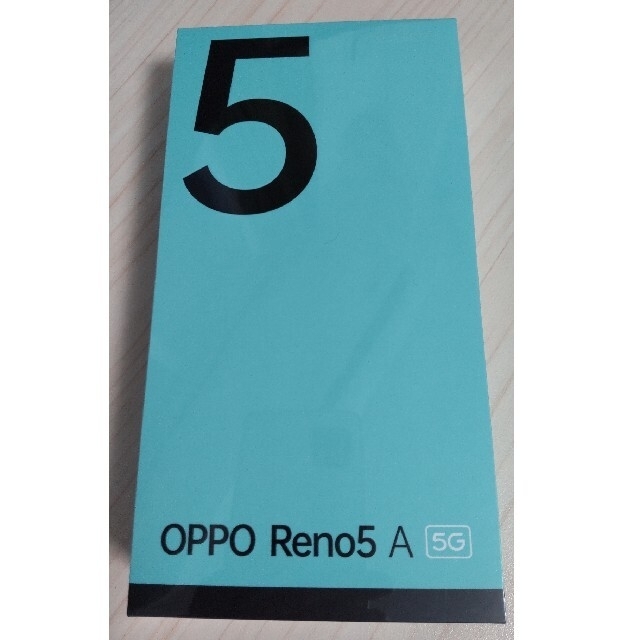 スマートフォン本体OPPO Reno5A アイスブルー