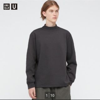 ユニクロ(UNIQLO)のUNIQLO モックネック　プルオーバー(Tシャツ/カットソー(七分/長袖))