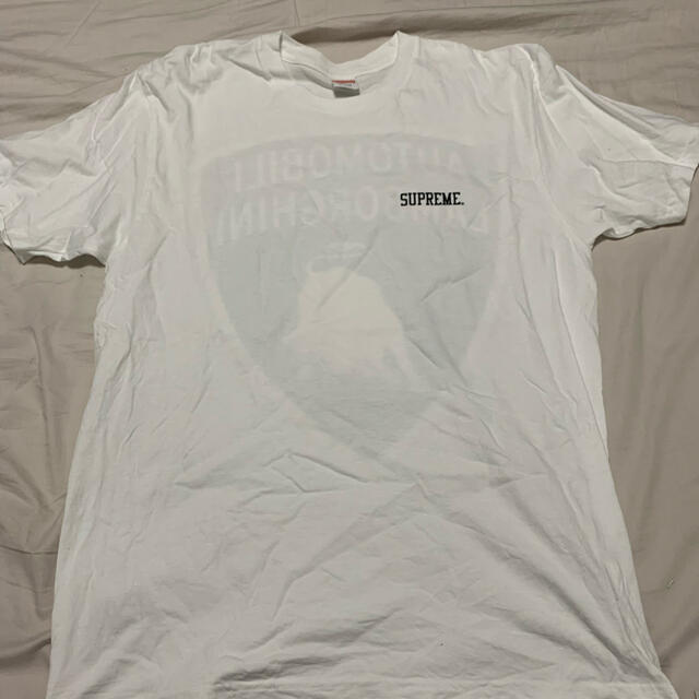 supreme Lamborghini Tee Lサイズ White