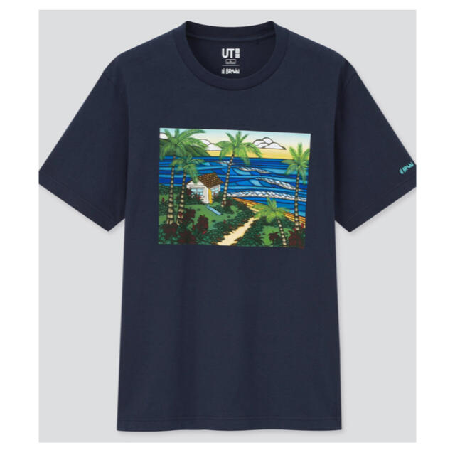 UNIQLO(ユニクロ)のヘザー・ブラウン　UT グラフィックTシャツ メンズのトップス(Tシャツ/カットソー(半袖/袖なし))の商品写真
