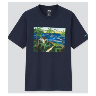 ユニクロ(UNIQLO)のヘザー・ブラウン　UT グラフィックTシャツ(Tシャツ/カットソー(半袖/袖なし))