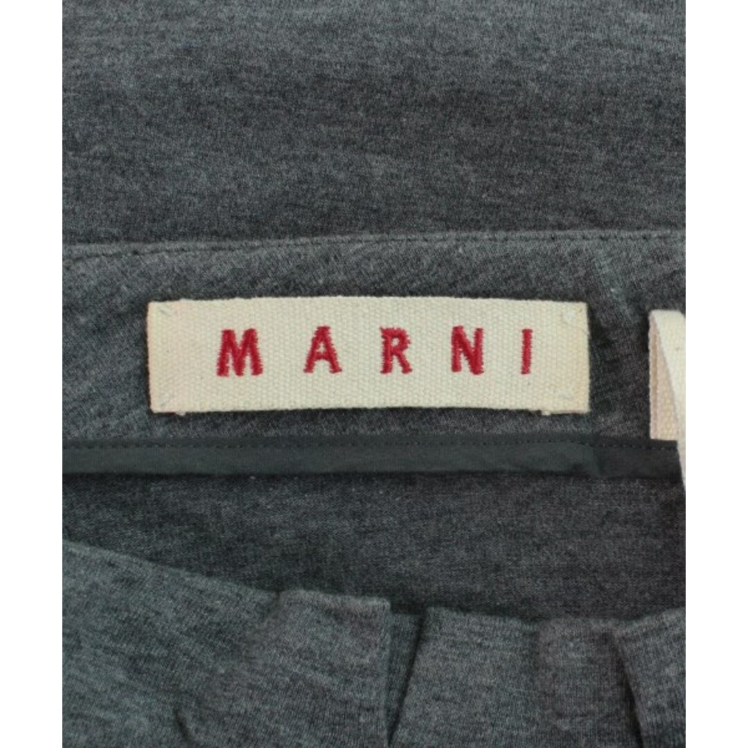 Marni(マルニ)のMARNI マルニ ひざ丈スカート 38(S位) グレー 【古着】【中古】 レディースのスカート(ひざ丈スカート)の商品写真