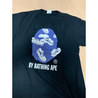 アベイシングエイプ(A BATHING APE)の激安2XL！ BAPE  BAPESTA!柄大猿顔Tシャツ黒(Tシャツ/カットソー(半袖/袖なし))