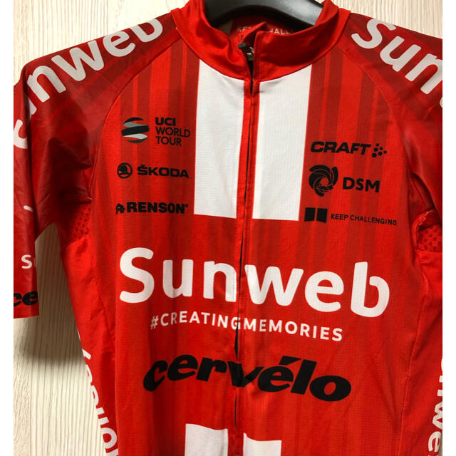 【選手名入り】TEAM Sunweb ジャージ SサイズカラーTEAMSunweb