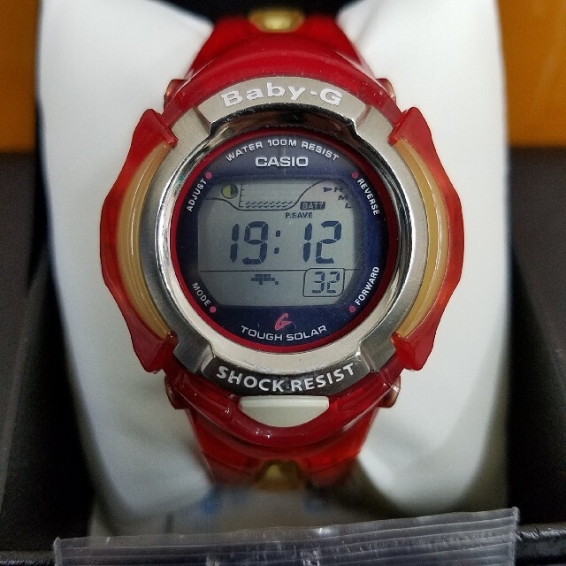 Baby-G(ベビージー)のBaby-G 　レッドゼリー メンズの時計(腕時計(デジタル))の商品写真