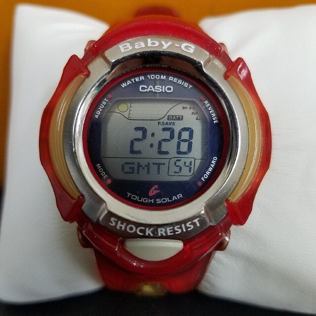 Baby-G(ベビージー)のBaby-G 　レッドゼリー メンズの時計(腕時計(デジタル))の商品写真