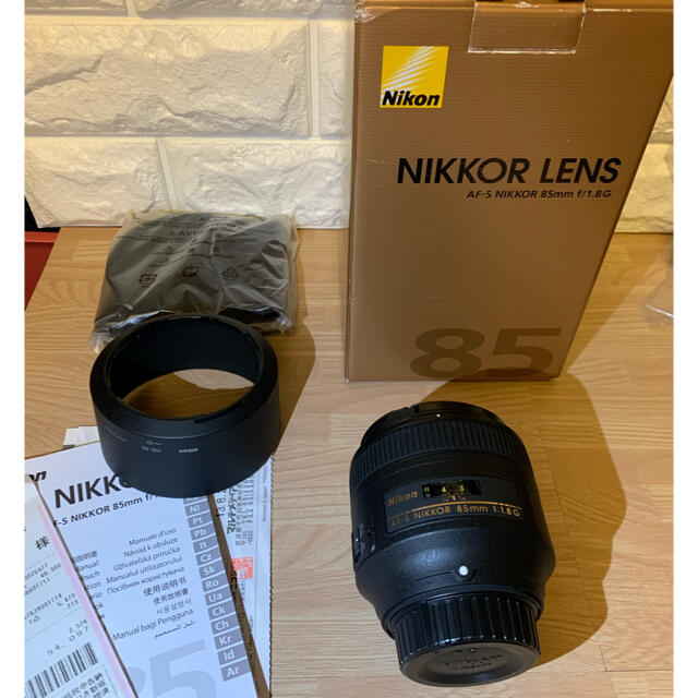 ニコンNikon AF-S NIKKOR 85mm f/1.8G Fマウント-