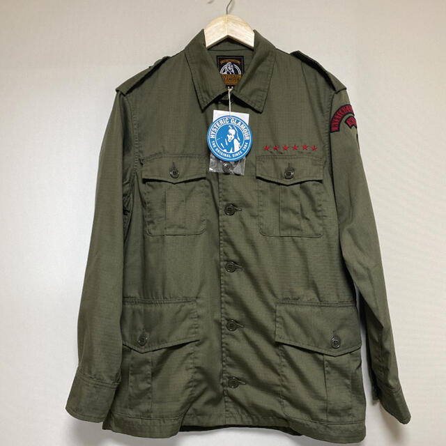 HYSTERIC GLAMOUR ミリタリージャケット 宅配 ybsoul.co.il