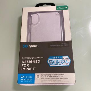 Speck iPhoneXR ケース 耐衝撃 PRESIDIO CLEAR(iPhoneケース)