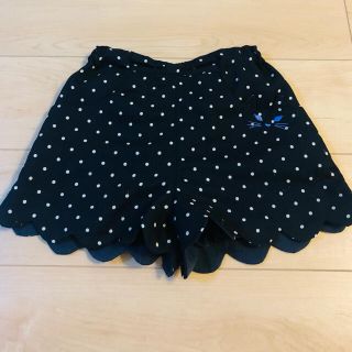 アナスイミニ(ANNA SUI mini)の120㎝　アナスイミニドット柄ショートパンツ(パンツ/スパッツ)