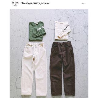 ブラックバイマウジー(BLACK by moussy)のBLACK BY MOUSSYドリップDRIPデニムblkby百々千晴23(デニム/ジーンズ)