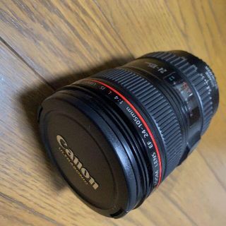 キヤノン(Canon)の美品 Canon ef 24-105 f4 l is usm(レンズ(ズーム))