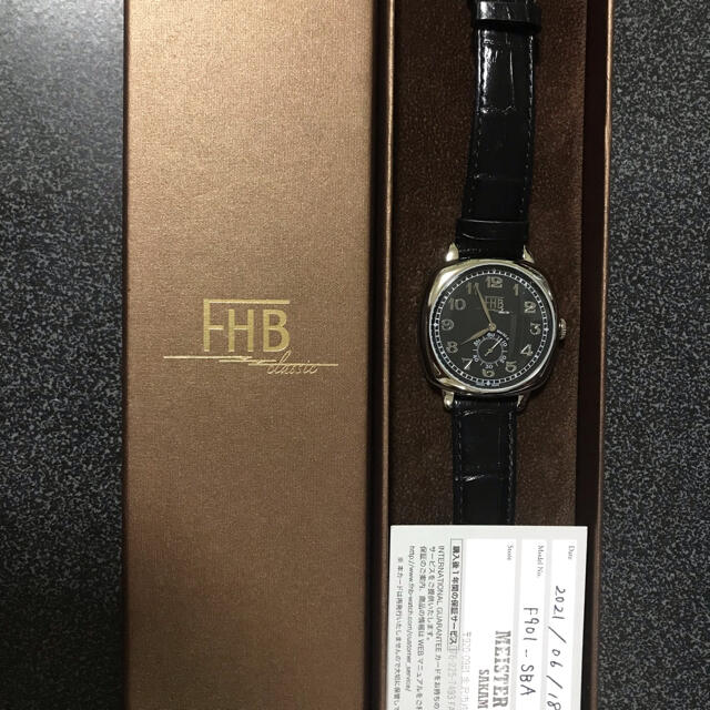 FHB エフエッチビー F901-SBA クォーツ 腕時計(アナログ)