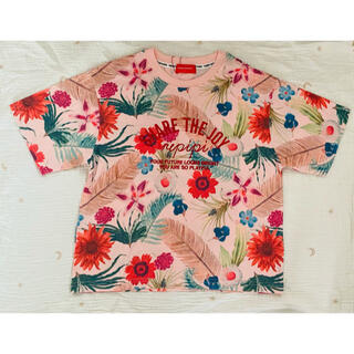レピピアルマリオ(repipi armario)の半袖Tシャツ　repipi armario 花柄　ピンク　レピピアルマリオ(Tシャツ(半袖/袖なし))