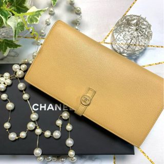 シャネル(CHANEL)の専用！CHANEL♡キャビアスキン Wホック 京都高島屋シール☆正規品(財布)