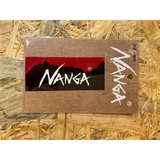 ナンガ(NANGA)のNANGA ナンガ ステッカー 耐光 耐水 アウトドア 日本正規品(その他)