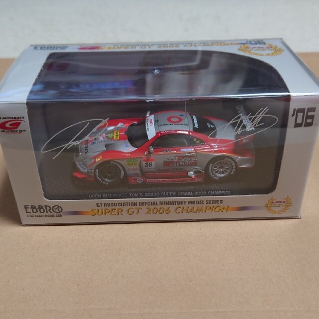 SC430 GT500 2006 CHAMPION1/43ミニカー(未開封新品)