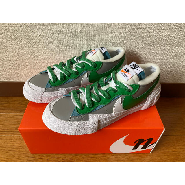 NIKE x sacai ブレーザーLOW Classic Green 24cmレディース