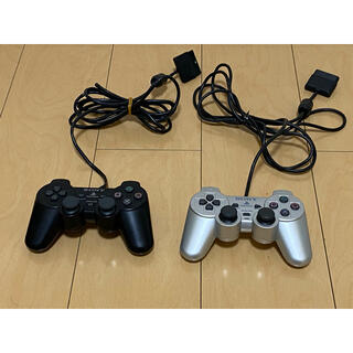 プレイステーション2(PlayStation2)のPS2 純正 コントローラー  2個セット　SCPH-10010 プレステ2(家庭用ゲーム機本体)