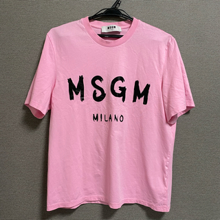 Msgm 新品 Msgm メンズ ブラック ロゴ Tシャツ 半袖 ピンク ブランド 人気の通販 By Nanar S Shop エムエスジイエムならラクマ