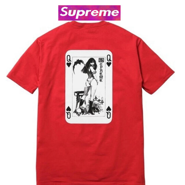 シュプリーム Supreme Tシャツ 赤 メンズM