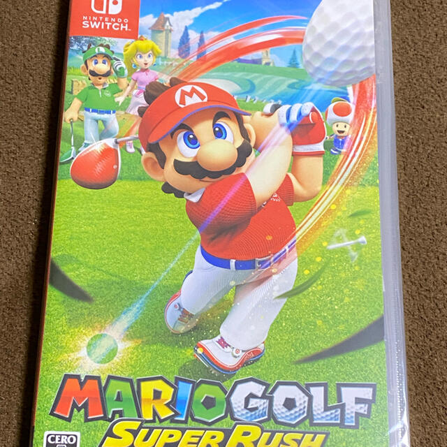 ★新品未開封！ マリオゴルフ スーパーラッシュ Switch