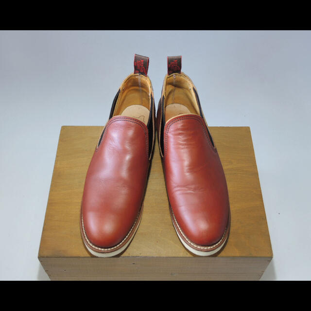 REDWING by よし's shop|レッドウィングならラクマ - レッドウィング8145ロメオサイドゴアブーツオックスフォード8142の通販 特価通販