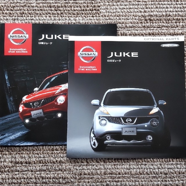 日産(ニッサン)の車カタログ JUKE エンタメ/ホビーの本(趣味/スポーツ/実用)の商品写真