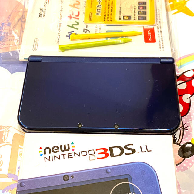 任天堂Nintendo 3DS NEW ニンテンドー 本体 LL メタリックブルー