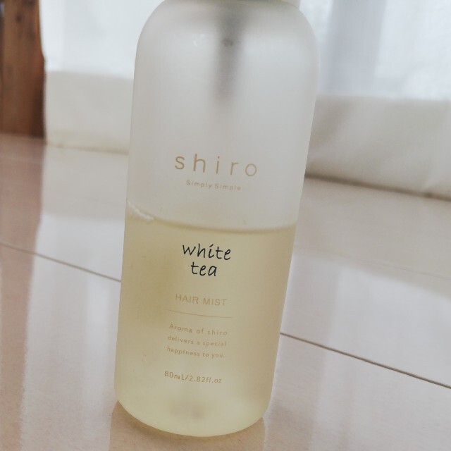 shiro(シロ)のshiro ホワイトティー　ヘアミスト コスメ/美容のヘアケア/スタイリング(ヘアウォーター/ヘアミスト)の商品写真