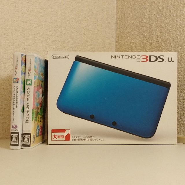 任天堂 3DS LL ソフト２本セット携帯用ゲーム機本体