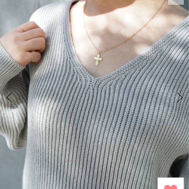 Deuxieme Classe GIGI/ジジ　18K CROSS CHARM