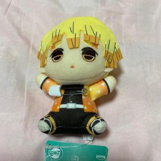鬼滅の刃☆くっつきぬいぐるみバッジ我妻善逸(キャラクターグッズ)