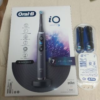 ブラウン(BRAUN)の新品　ブラウン オーラルB  iO9 ブラックオニキス IOM92B22ACBK(電動歯ブラシ)